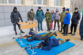Школьный отряд «Вызов» отличился на военно-спортивной игре «Полигон-шоу».