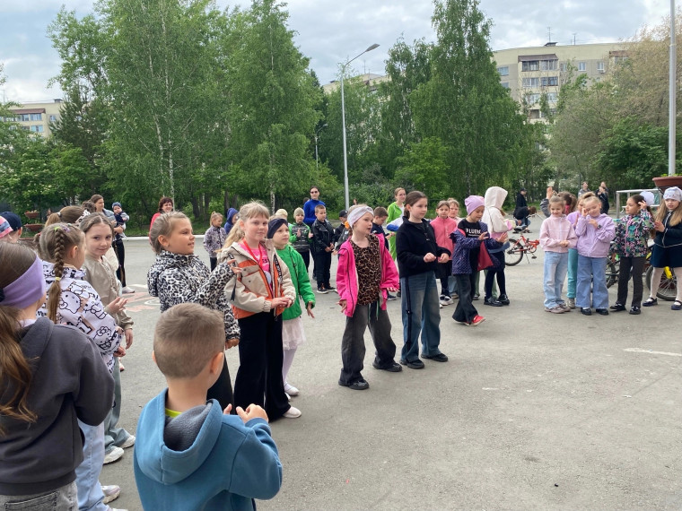 Школьники отметили День Защиты детей.